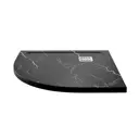 Душевой поддон WasserKRAFT Neime 19T 19T01 1/4 круга 90x90см цвет черный