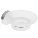 Мыльница Gross Agua GA18039 металл и стекло цвет серый