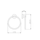 Полотенцедержатель для ванной комнаты Ravslezak COA0104Z