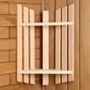 Полка угловая 2ух уровневая 25x16x49 см