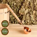 Ковш медный 014л с ручкой