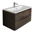 Тумба под раковину Belbagno Acqua-800-2C-SO-RNG подвесная 80см цвет натуральный дуб