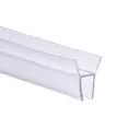 Нижний уплотнитель для стекла двери душевой кабины 9-10мм U-5103-10 длина 1 м нижняя ресничка 9 мм