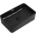 Раковина накладная Aquanet perfect PERFECT-2-MB 48см цвет черный