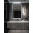 Зеркало для ванной Auramira q10080101am с подсветкой 80x100см