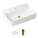 Раковина накладная Lavinia boho Bathroom Sink 21520852 60 см цвет золото