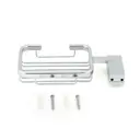 Мыльница Manzzaro 109627 латунь цвет серый серебристый