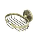 Мыльница Manzzaro 111927 латунь цвет оранжевый медный