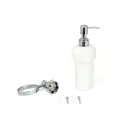 Дозатор для жидкого мыла Manzzaro 109604 цвет белый