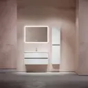 Тумба под раковину подвесная Sancos UR100W 99см цвет белый