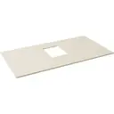 Столешница в ванную Allen brau 00274517 85x46см Синтетический камень цвет бежевый