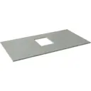 Столешница в ванную Allen brau 00274518 85x46см Синтетический камень цвет серый