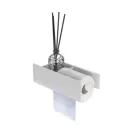 Полка для ванной Flow Skyline Duetto Fl-sky-du26пр-б 40x19см цвет белый матовый