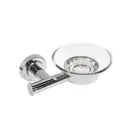 Мыльница Manzzaro 112279 латунь цвет серый серебристый