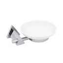 Мыльница Manzzaro 112313 латунь цвет серый серебристый