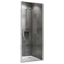 Душевая дверь Abber AG04080 80см эффект стекла прозрачный раздвижной