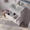 Раковина накладная Iddis 3505000i28 50см