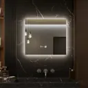 Зеркало для ванной Alias q606025 с подсветкой 60x60см