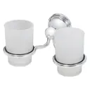 Стакан для зубных щеток Smartgroup KL-88007 латунь цвет белый