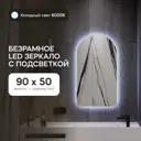 Зеркало для ванной Genglass GGL-04-S-6000-1 с подсветкой 50x90см