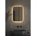 Зеркало для ванной Defesto DF 2812 с подсветкой 40x60см