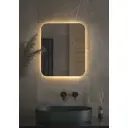 Зеркало для ванной Defesto DF 2813 с подсветкой 50x60см