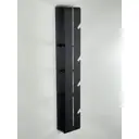Полка для ванной комнаты Мастерская уюта зонт vertical_black сталь 97x13 см
