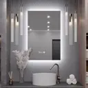 Зеркало для ванной Alias q805015 с подсветкой 50x80см