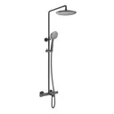 Душевая стойка Vincea Desire VSFS-1D1TGM 3 режимная цвет черно-серый