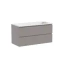 Тумба под раковину Sancos Snob T Doha Soft SNT100SM подвесная 99.50см цвет серый