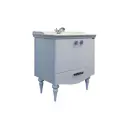 Тумба под раковину Comforty Монако 00004136578 80см с раковиной цвет белый