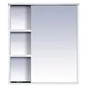 Зеркальный шкаф для ванной Misty Венера П-Внр04070-01СвП 70x80см белый