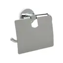 Держатель для туалетной бумаги с крышкой Comfort Chrome FX-85010 цвет хром