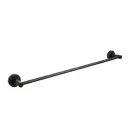 Полотенцедержатель для ванной комнаты трубчатый черный Comfort Black FX-86001