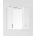 Шкаф для ванной комнаты Style line ЛС-00000125 с подсветкой 83x80см