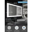 Зеркало для ванной комнаты Континент Relax Led 4630040424892 100x70см прямоугольное
