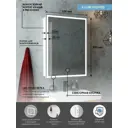 Зеркало для ванной комнаты Континент Allure LED 4630075698732 55x80см прямоугольное