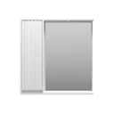 Шкаф подвесной Brevita Bal-04080-01-л 80x80см цвет белый