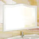 Зеркало для ванной Comforty Монако 00003132225 120x90см цвет белый