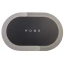 Коврик для ванной комнаты JOY HOME 11934 90x60см цвет серый, серебристый