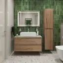 Тумба со столешницей и накладной раковиной подвесная BelBagno KRAFT 100 kraft100rt-kepmco-1338-set