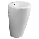 Раковина CERAMICANOVA моноблок CN1807 напольная 55см цвет белый