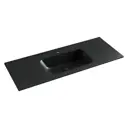 Раковина CERAMICANOVA ELEMENT CN7006MB накладная 121см цвет черный