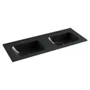 Раковина CERAMICANOVA ELEMENT CN7004MB накладная 121см цвет черный