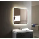 Зеркало для ванной Silver mirrors Stiv ФР-00001137lum с подсветкой 80x68см
