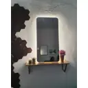 Зеркало для ванной Alfa mirrors Olga 459 Ol-459VzVd с подсветкой 40x90см