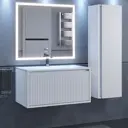 Тумба под раковину Uperwood 3930205156 подвесная 79.50см цвет белый