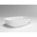 Раковина на столешницу PLUMBERIA SELECTION SETA SOFT BO белый матовый