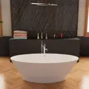 Ванна отдельностоящая Frank F6115 White