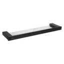 Полка для ванной комнаты MAXONOR PURE LIFE PL2007 50x12 нержавеющая сталь цвет графит